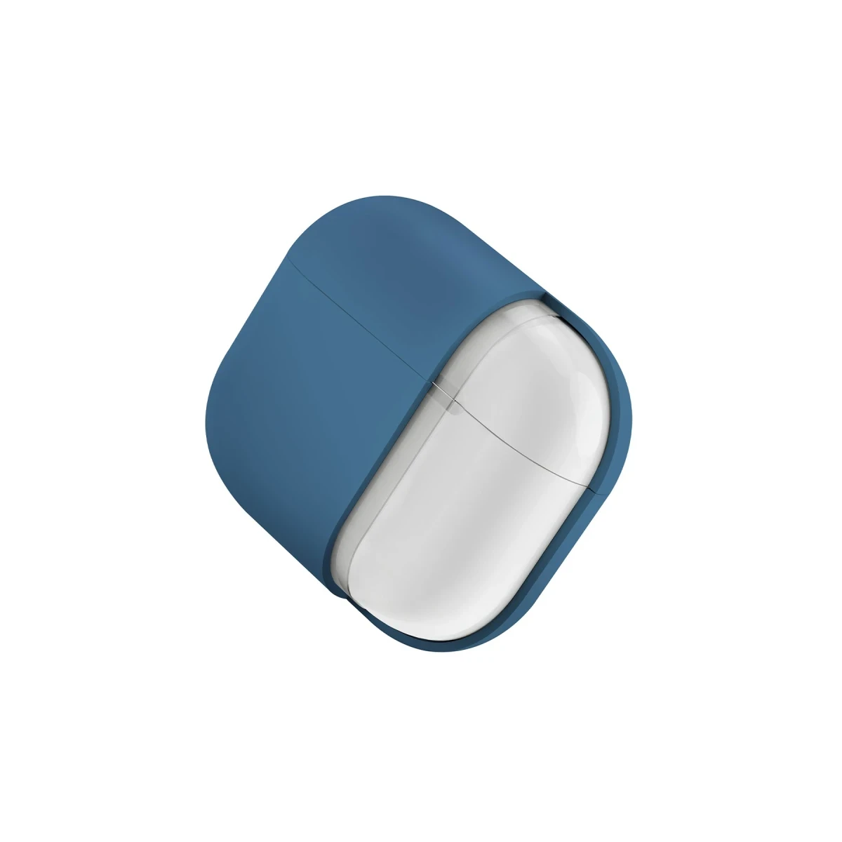 Uniq Apple Airpods 4 (4.nesil) Nexo Silikon Kılıf - Lacivert