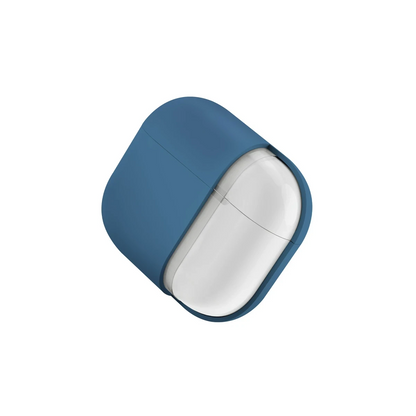 Uniq Apple Airpods 4 (4.nesil) Nexo Silikon Kılıf - Lacivert