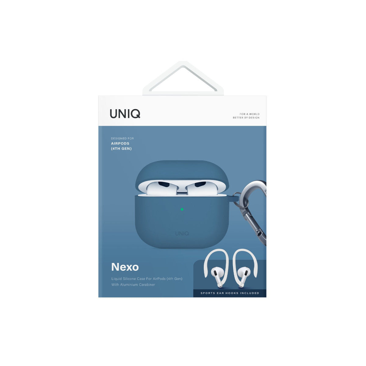 Uniq Apple Airpods 4 (4.nesil) Nexo Silikon Kılıf