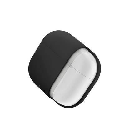 Uniq Apple Airpods 4 (4.nesil) Nexo Silikon Kılıf - Siyah