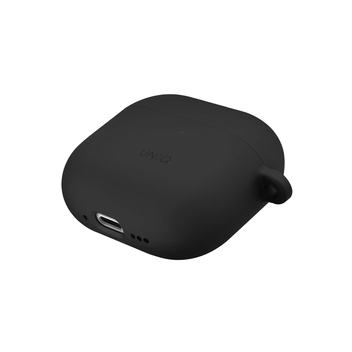 Uniq Apple Airpods 4 (4.nesil) Nexo Silikon Kılıf - Siyah