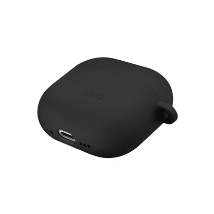 Uniq Apple Airpods 4 (4.nesil) Nexo Silikon Kılıf - Siyah