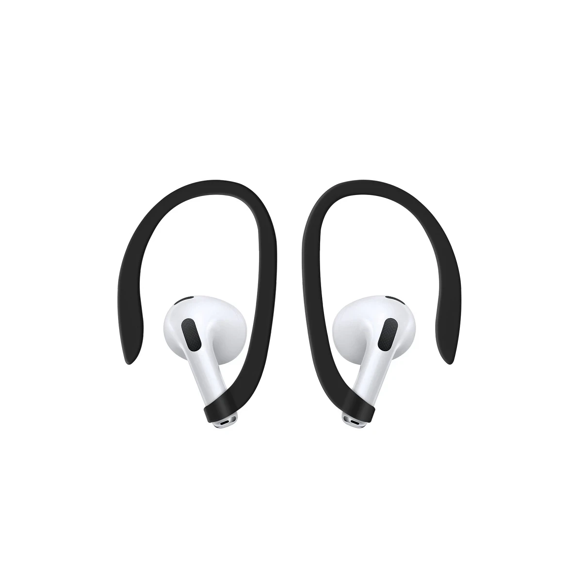 Uniq Apple Airpods 4 (4.nesil) Nexo Silikon Kılıf - Siyah