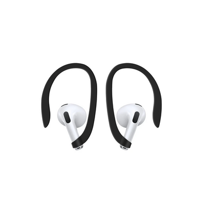 Uniq Apple Airpods 4 (4.nesil) Nexo Silikon Kılıf - Siyah