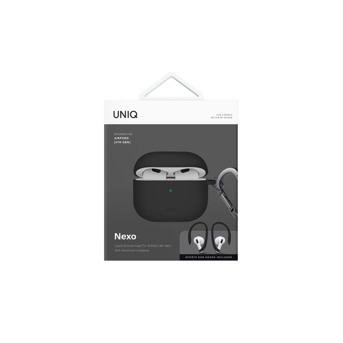 Uniq Apple Airpods 4 (4.nesil) Nexo Silikon Kılıf