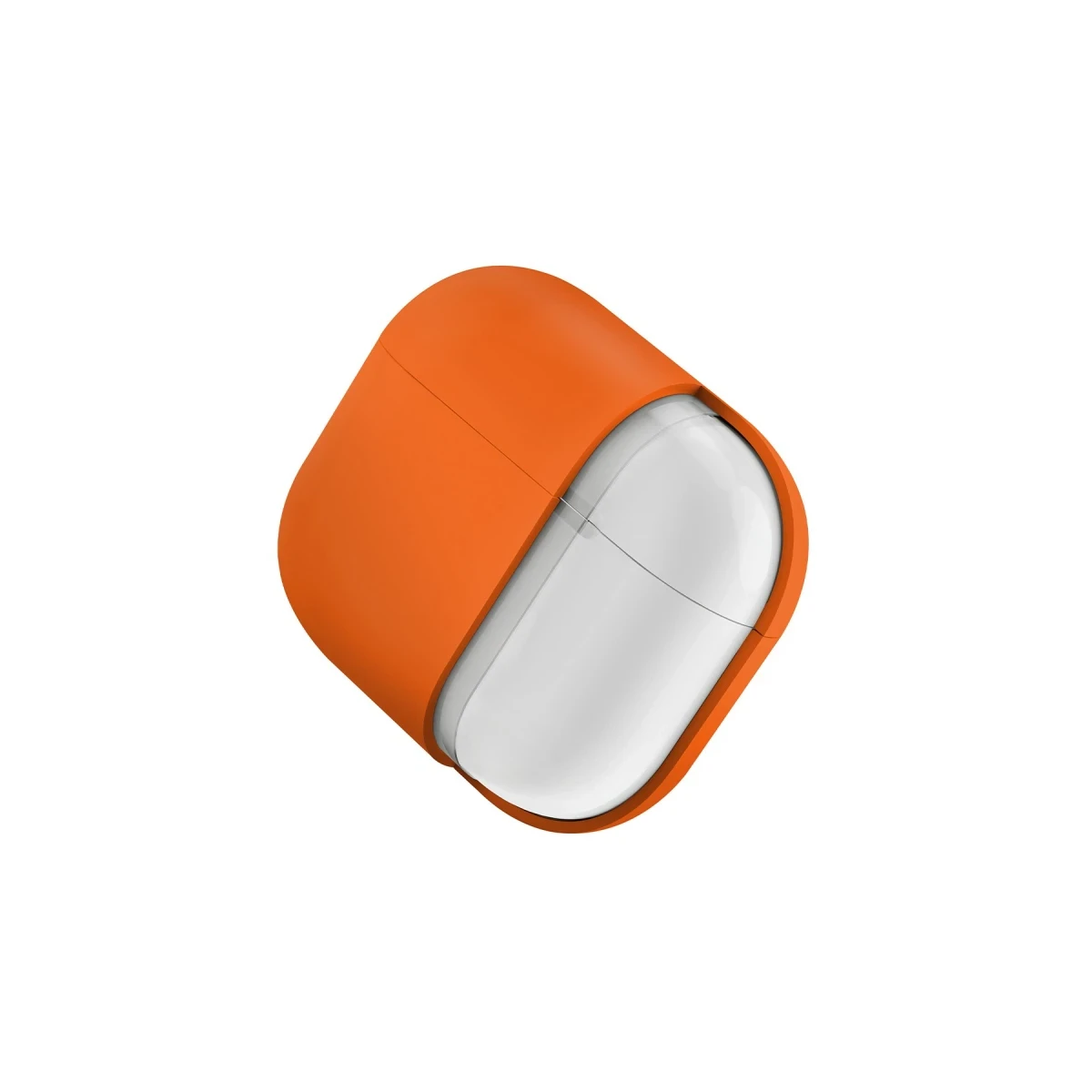 Uniq Apple Airpods 4 (4.nesil) Nexo Silikon Kılıf - Turuncu