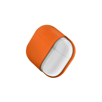 Uniq Apple Airpods 4 (4.nesil) Nexo Silikon Kılıf - Turuncu