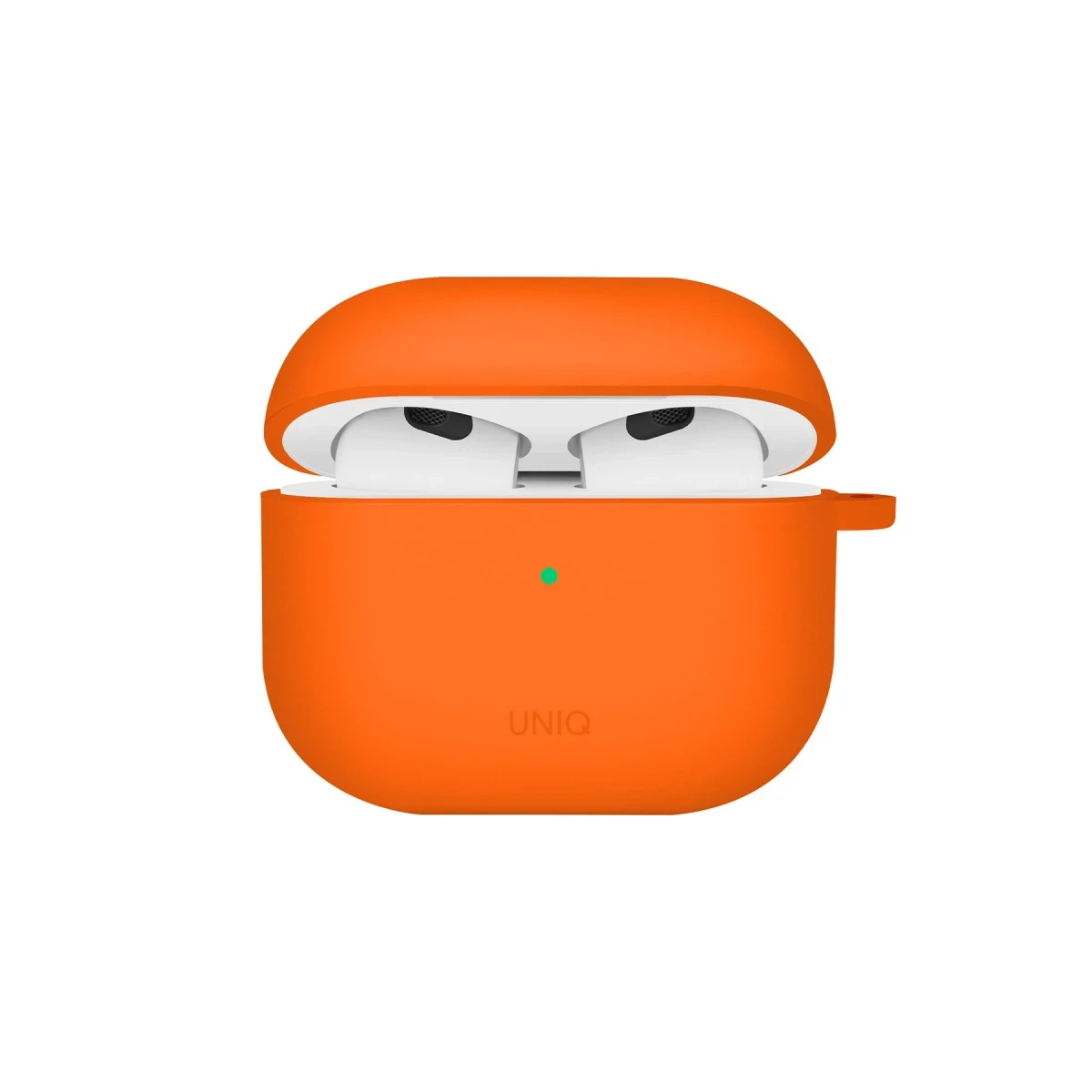 Uniq Apple Airpods 4 (4.nesil) Nexo Silikon Kılıf - Turuncu