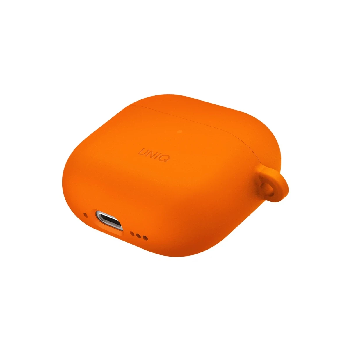 Uniq Apple Airpods 4 (4.nesil) Nexo Silikon Kılıf - Turuncu