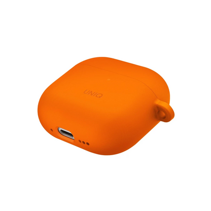 Uniq Apple Airpods 4 (4.nesil) Nexo Silikon Kılıf - Turuncu