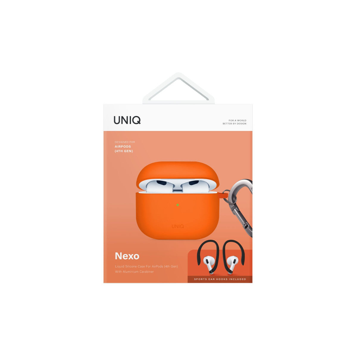 Uniq Apple Airpods 4 (4.nesil) Nexo Silikon Kılıf