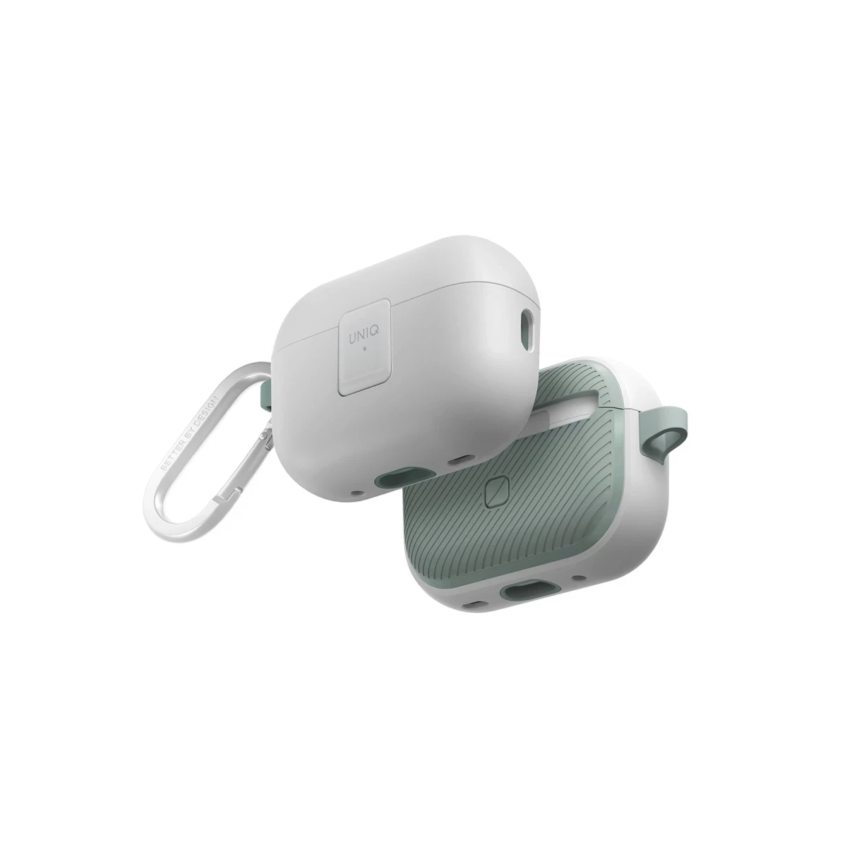 Uniq Apple Airpods Pro 2 (2.nesil) Clyde Kilitli Kılıf - Beyaz