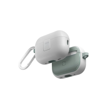 Uniq Apple Airpods Pro 2 (2.nesil) Clyde Kilitli Kılıf - Beyaz