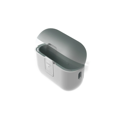Uniq Apple Airpods Pro 2 (2.nesil) Clyde Kilitli Kılıf - Beyaz