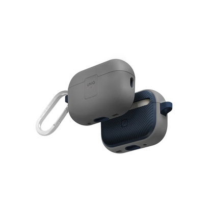 Uniq Apple Airpods Pro 2 (2.nesil) Clyde Kilitli Kılıf - Gri