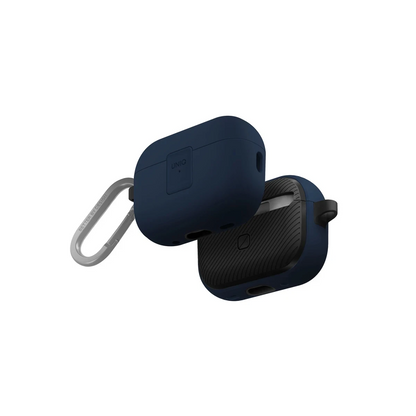 Uniq Apple Airpods Pro 2 (2.nesil) Clyde Kilitli Kılıf - Mavi