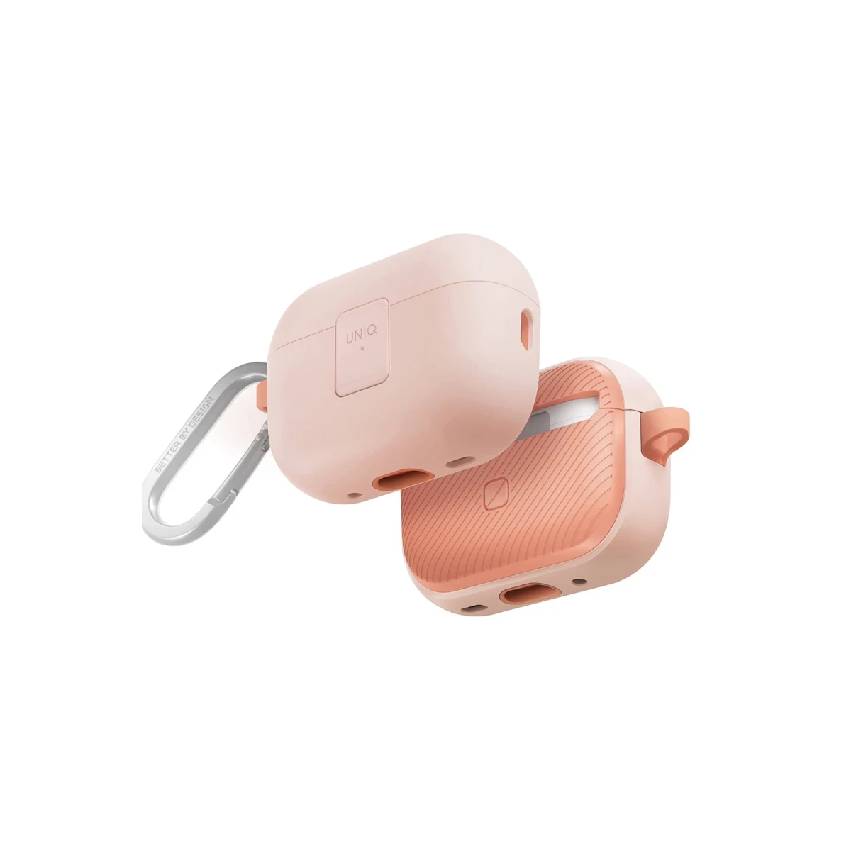 Uniq Apple Airpods Pro 2 (2.nesil) Clyde Kilitli Kılıf - Pembe