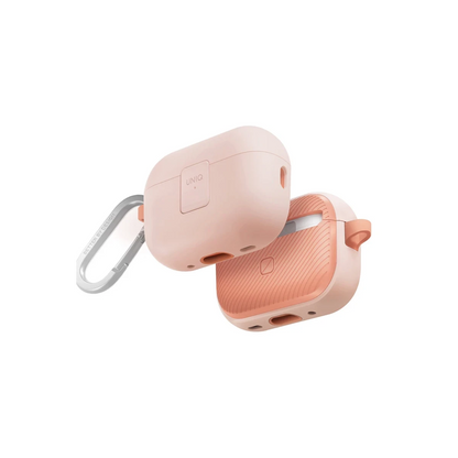 Uniq Apple Airpods Pro 2 (2.nesil) Clyde Kilitli Kılıf - Pembe