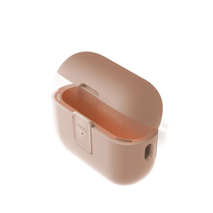 Uniq Apple Airpods Pro 2 (2.nesil) Clyde Kilitli Kılıf - Pembe