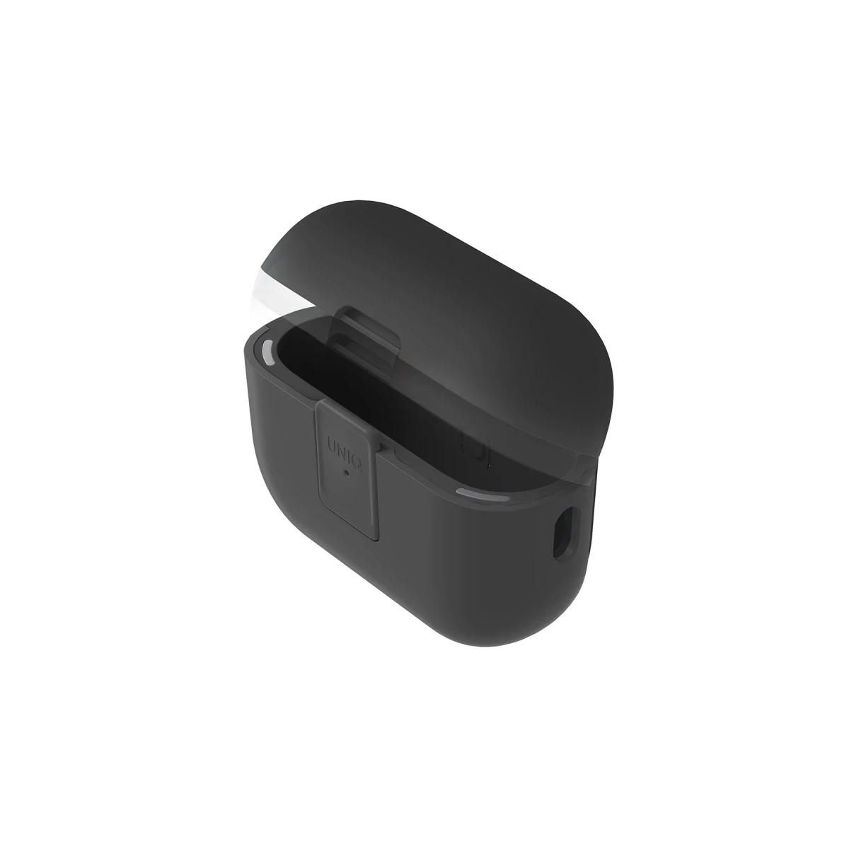 Uniq Apple Airpods Pro 2 (2.nesil) Clyde Kilitli Kılıf - Siyah