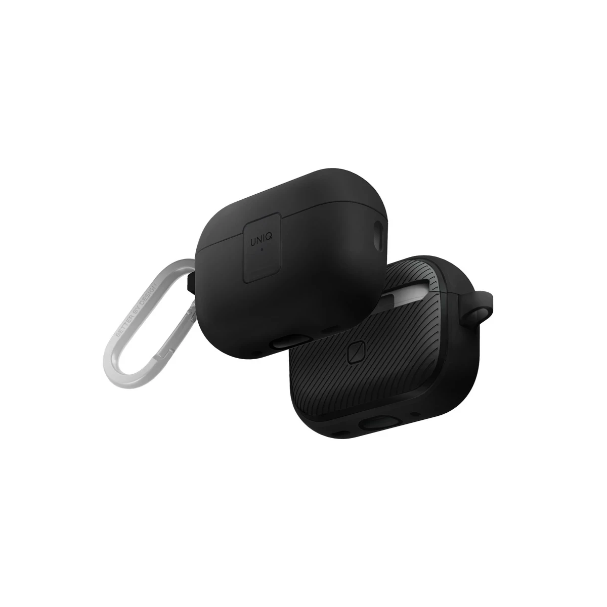 Uniq Apple Airpods Pro 2 (2.nesil) Clyde Kilitli Kılıf - Siyah