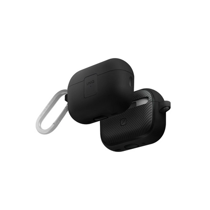 Uniq Apple Airpods Pro 2 (2.nesil) Clyde Kilitli Kılıf - Siyah