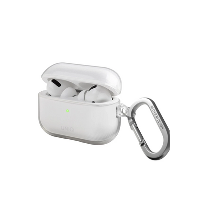 Uniq Apple Airpods Pro 2 (2.nesil) Glase Silikon Kılıf - Şeffaf