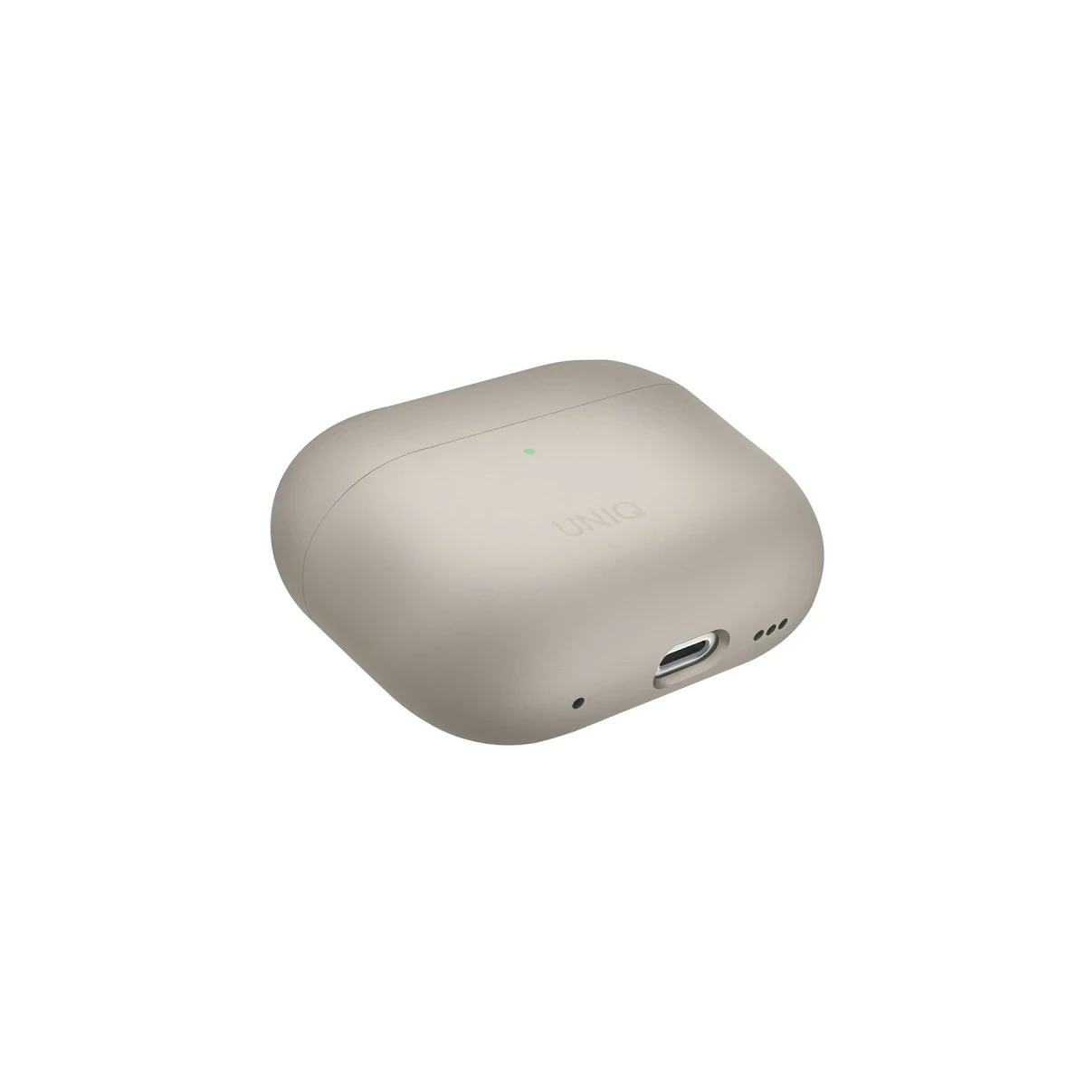 Uniq Apple Airpods Pro 2 (2.nesil) Lino Silikon Kılıf - Bej