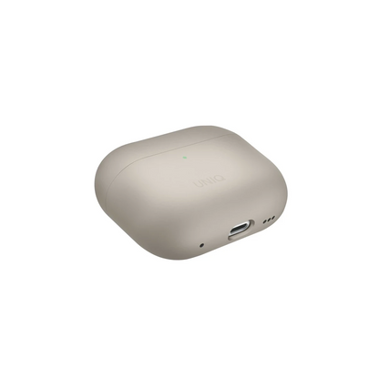 Uniq Apple Airpods Pro 2 (2.nesil) Lino Silikon Kılıf - Bej