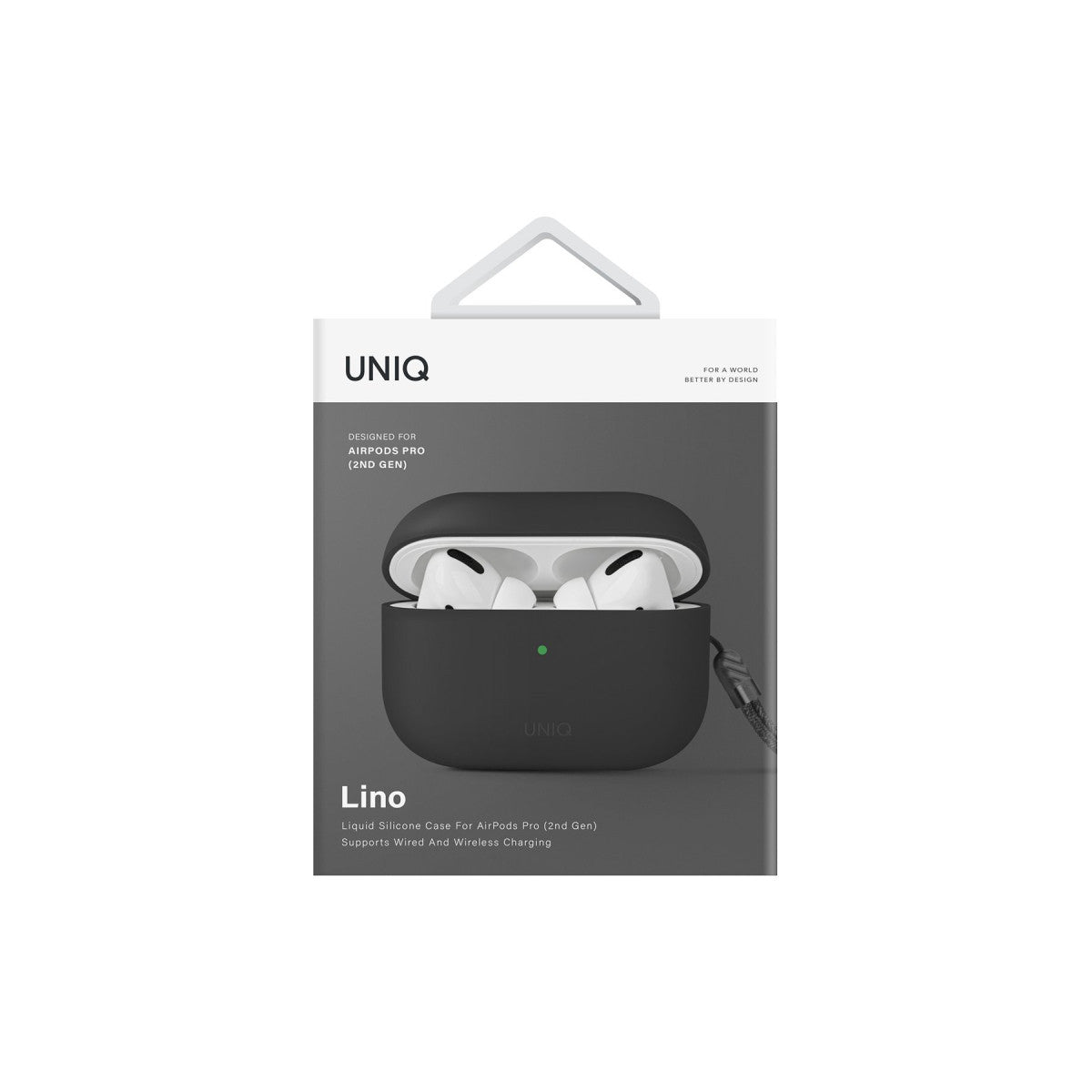 Uniq Apple Airpods Pro 2 (2.nesil) Lino Silikon Kılıf