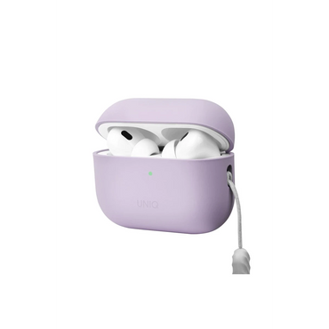 Uniq Apple Airpods Pro 2 (2.nesil) Lino Silikon Kılıf - Lila