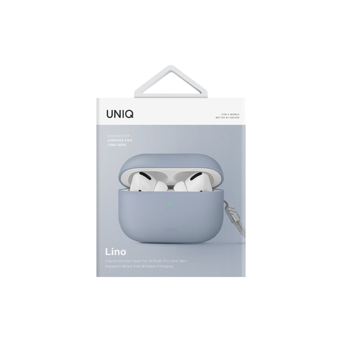 Uniq Apple Airpods Pro 2 (2.nesil) Lino Silikon Kılıf