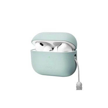 Uniq Apple Airpods Pro 2 (2.nesil) Lino Silikon Kılıf - Yeşil