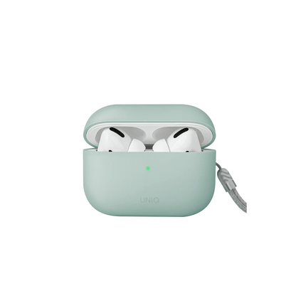 Uniq Apple Airpods Pro 2 (2.nesil) Lino Silikon Kılıf - Yeşil