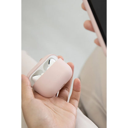 Uniq Apple Airpods Pro 2 (2.nesil) Lino Silikon Kılıf - Yeşil