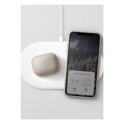 Uniq Apple Airpods Pro 2 (2.nesil) Lino Silikon Kılıf - Yeşil
