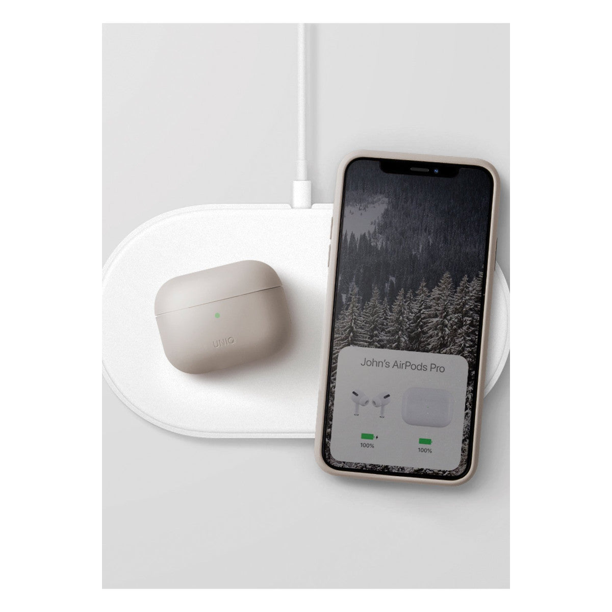 Uniq Apple Airpods Pro 2 (2.nesil) Lino Silikon Kılıf