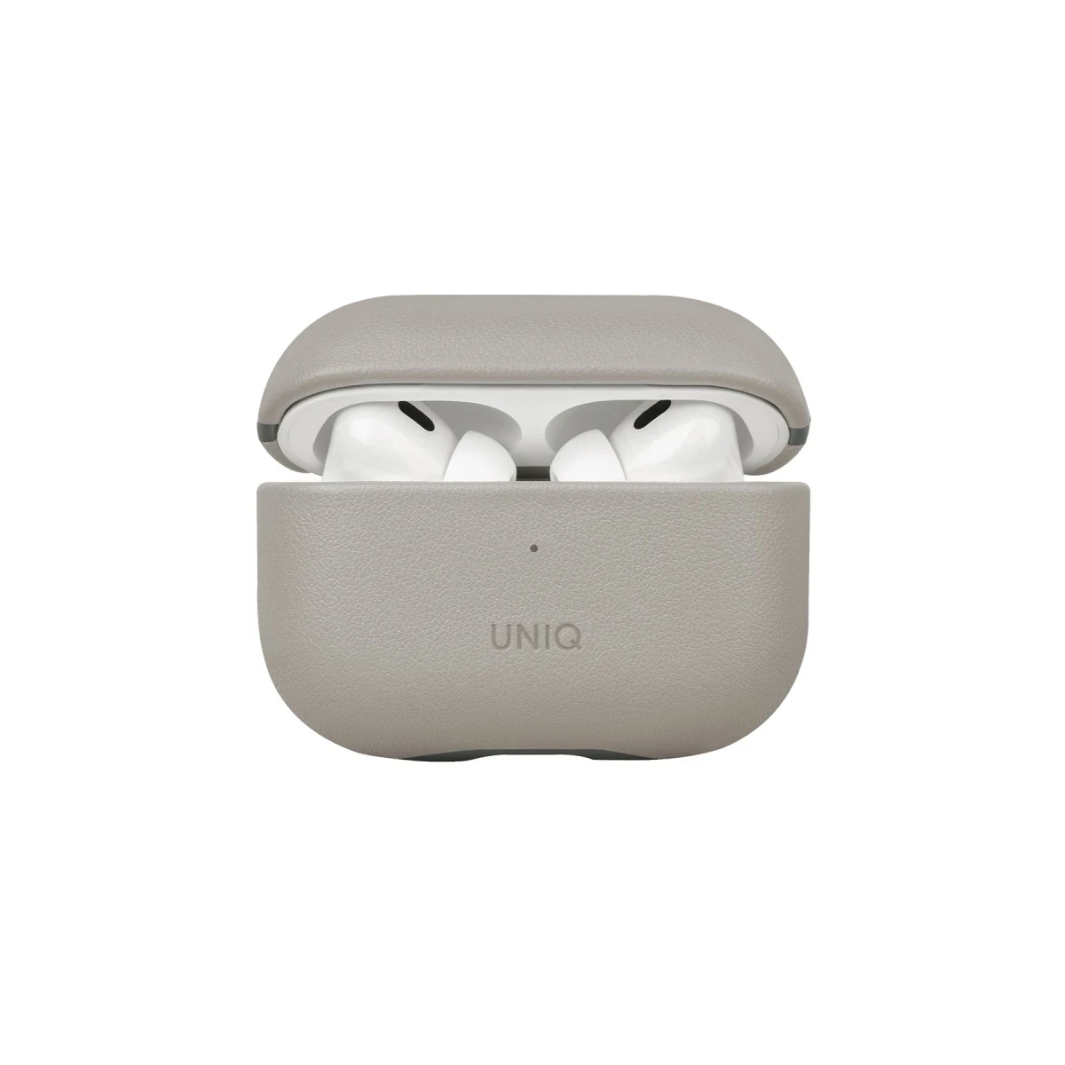 Uniq Apple Airpods Pro 2 (2.nesil) Lyden DS Deri Kılıf - Bej