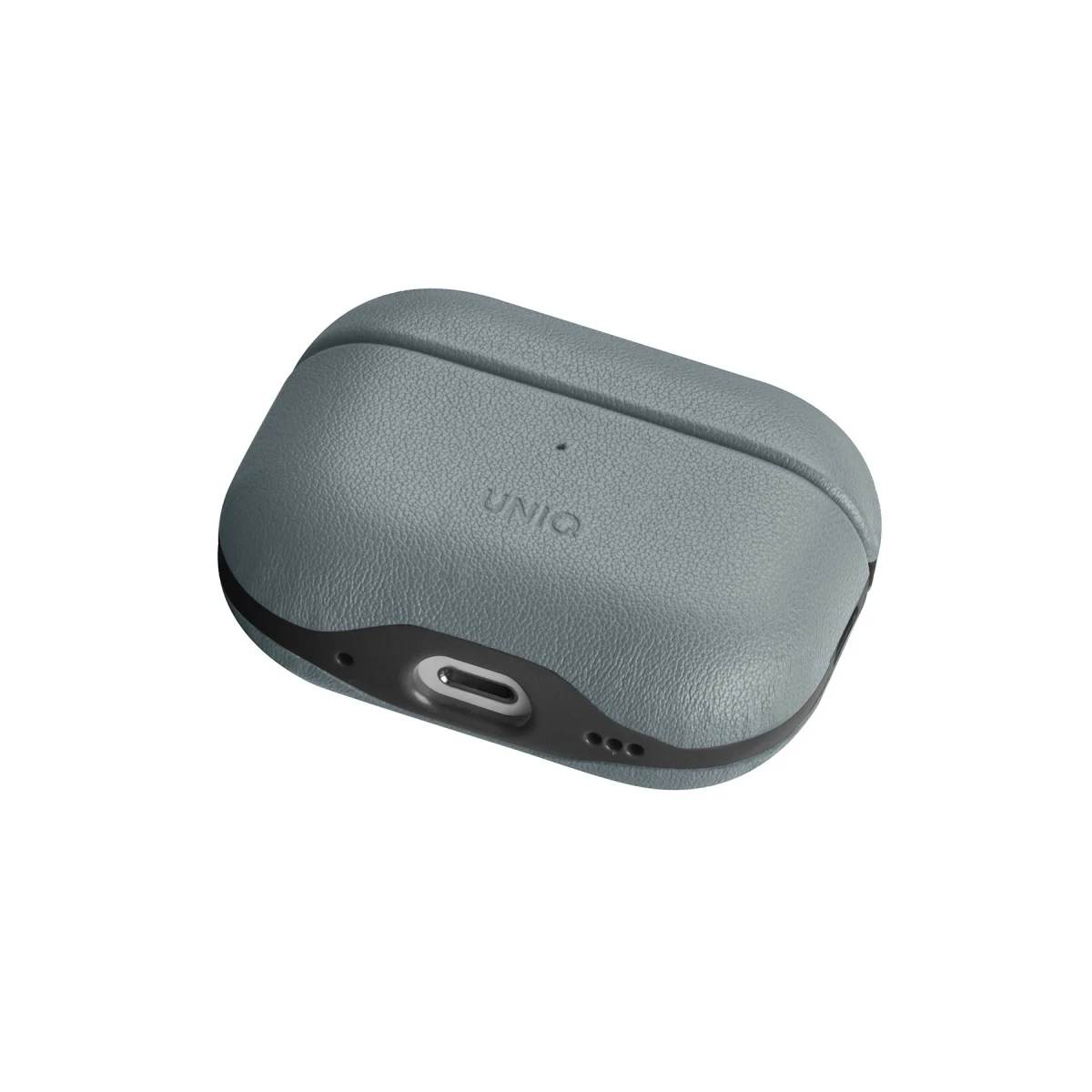 Uniq Apple Airpods Pro 2 (2.nesil) Lyden DS Deri Kılıf - Mavi