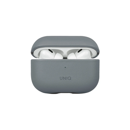 Uniq Apple Airpods Pro 2 (2.nesil) Lyden DS Deri Kılıf - Mavi