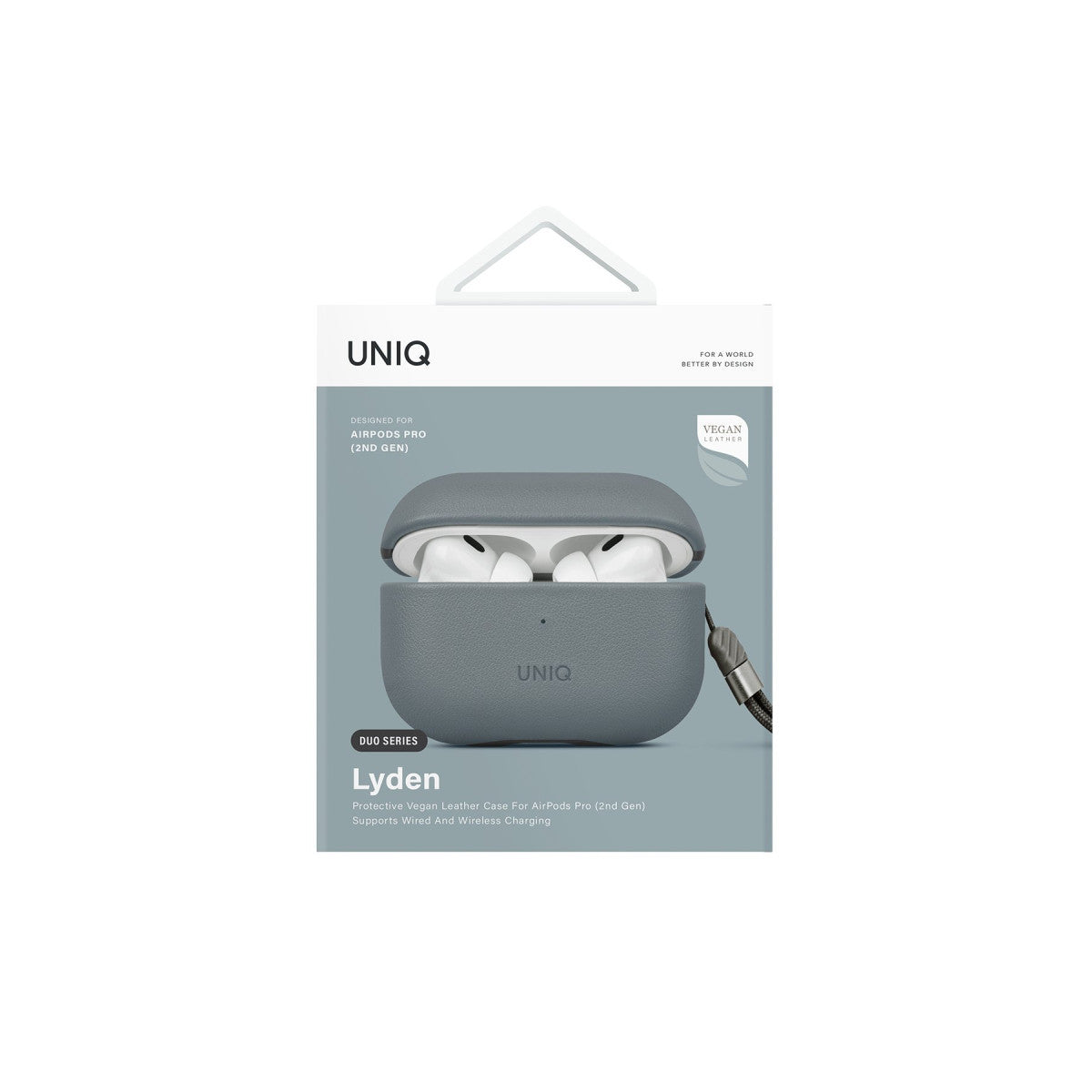 Uniq Apple Airpods Pro 2 (2.nesil) Lyden DS Deri Kılıf