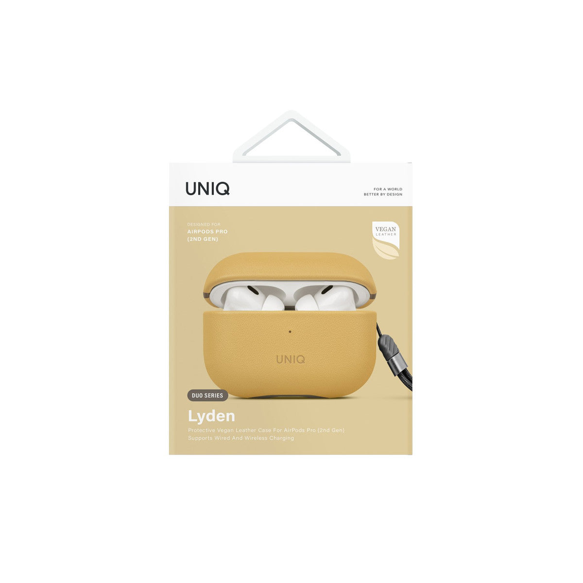 Uniq Apple Airpods Pro 2 (2.nesil) Lyden DS Deri Kılıf