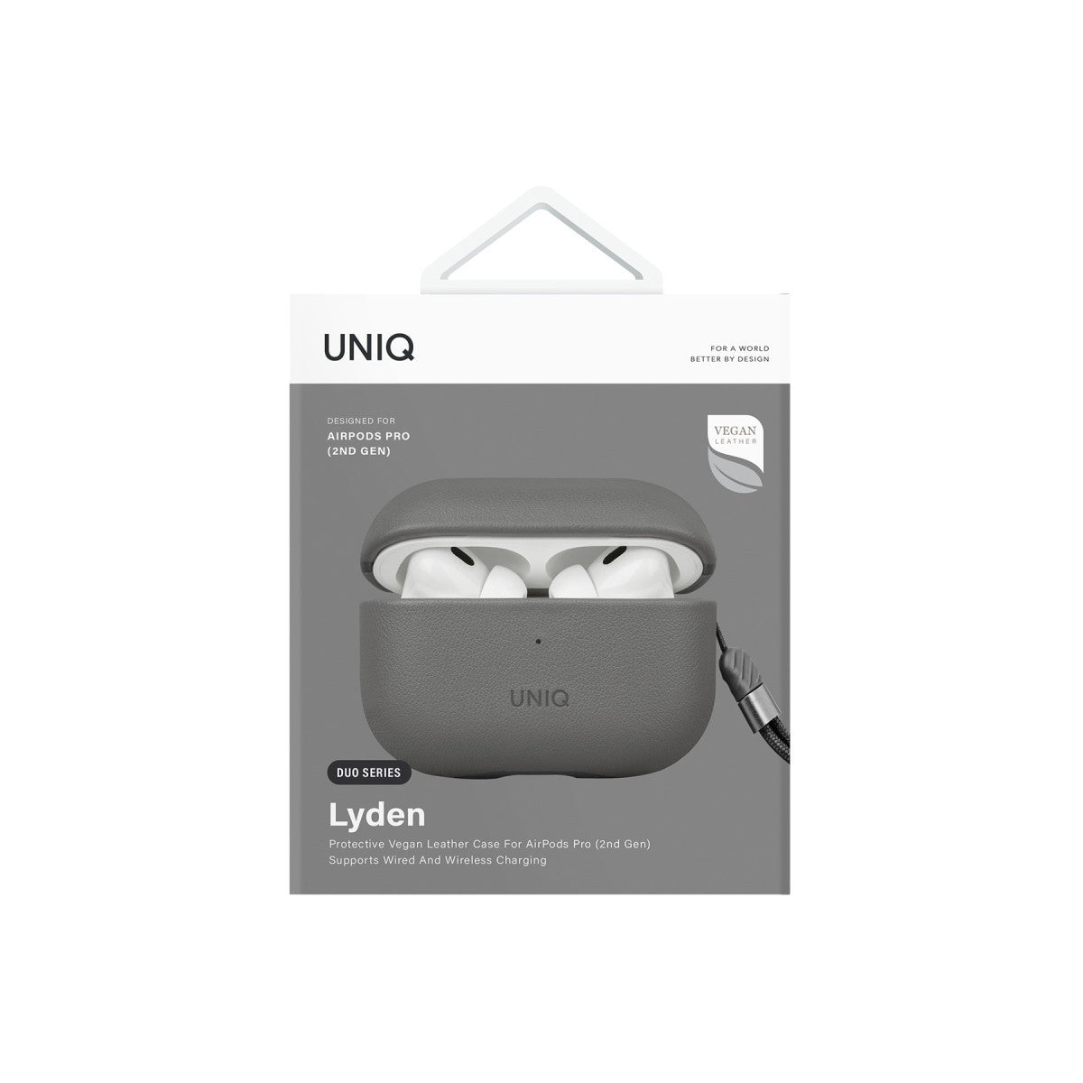 Uniq Apple Airpods Pro 2 (2.nesil) Lyden DS Deri Kılıf