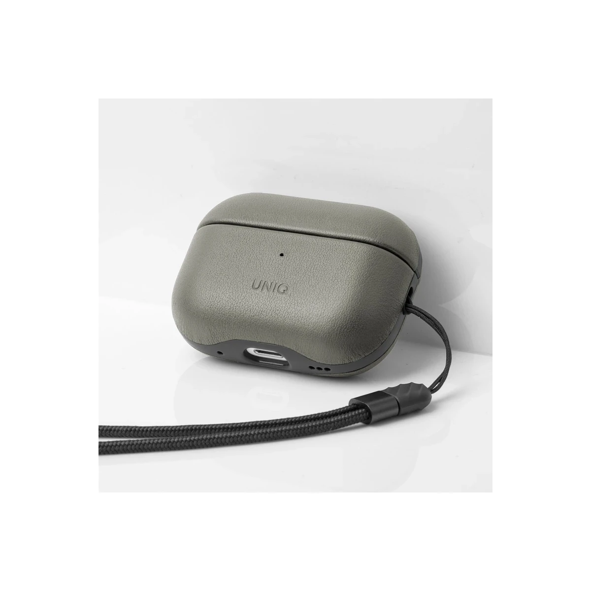 Uniq Apple Airpods Pro 2 (2.nesil) Terra Genuine Deri Kılıf - Yeşil