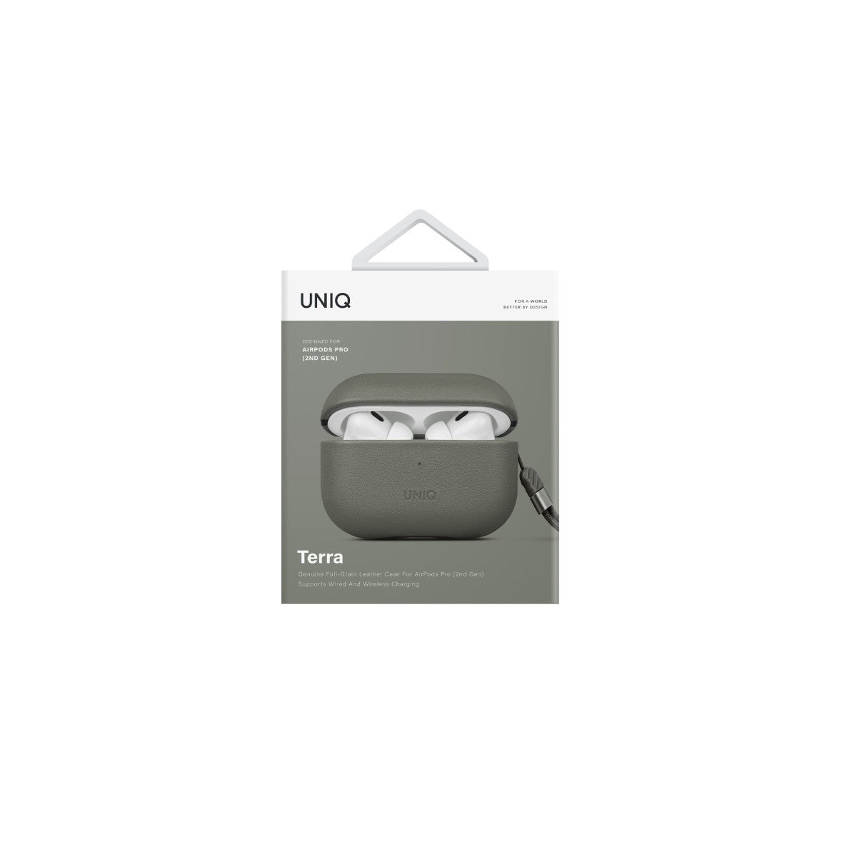 Uniq Apple Airpods Pro 2 (2.nesil) Terra Genuine Deri Kılıf
