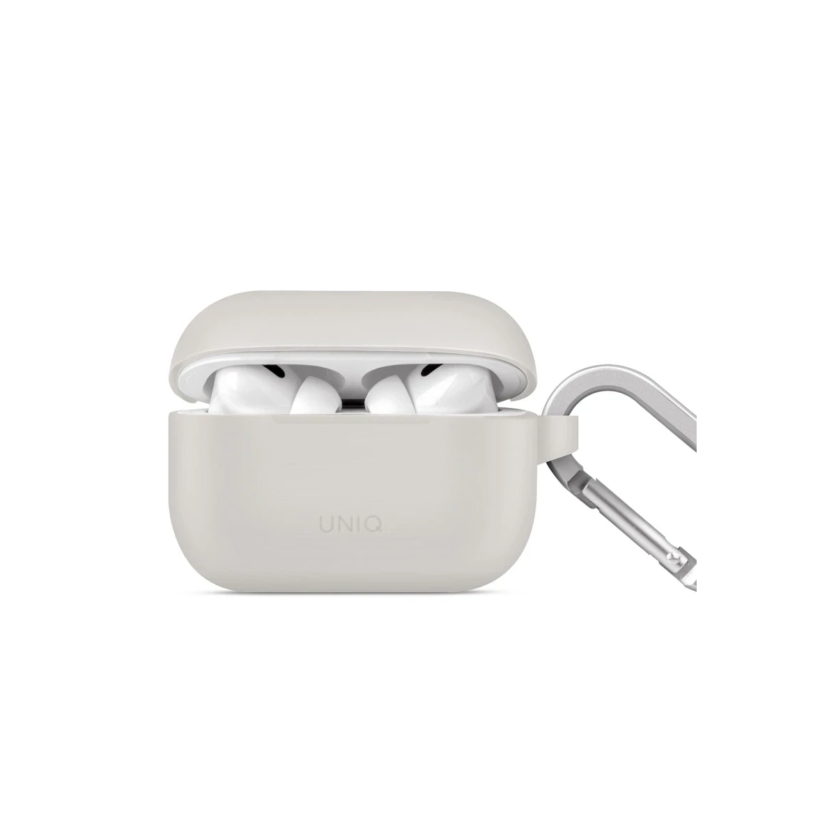 Uniq Apple Airpods Pro 2 (2.nesil) Vencer Silikon Kılıf - Gri