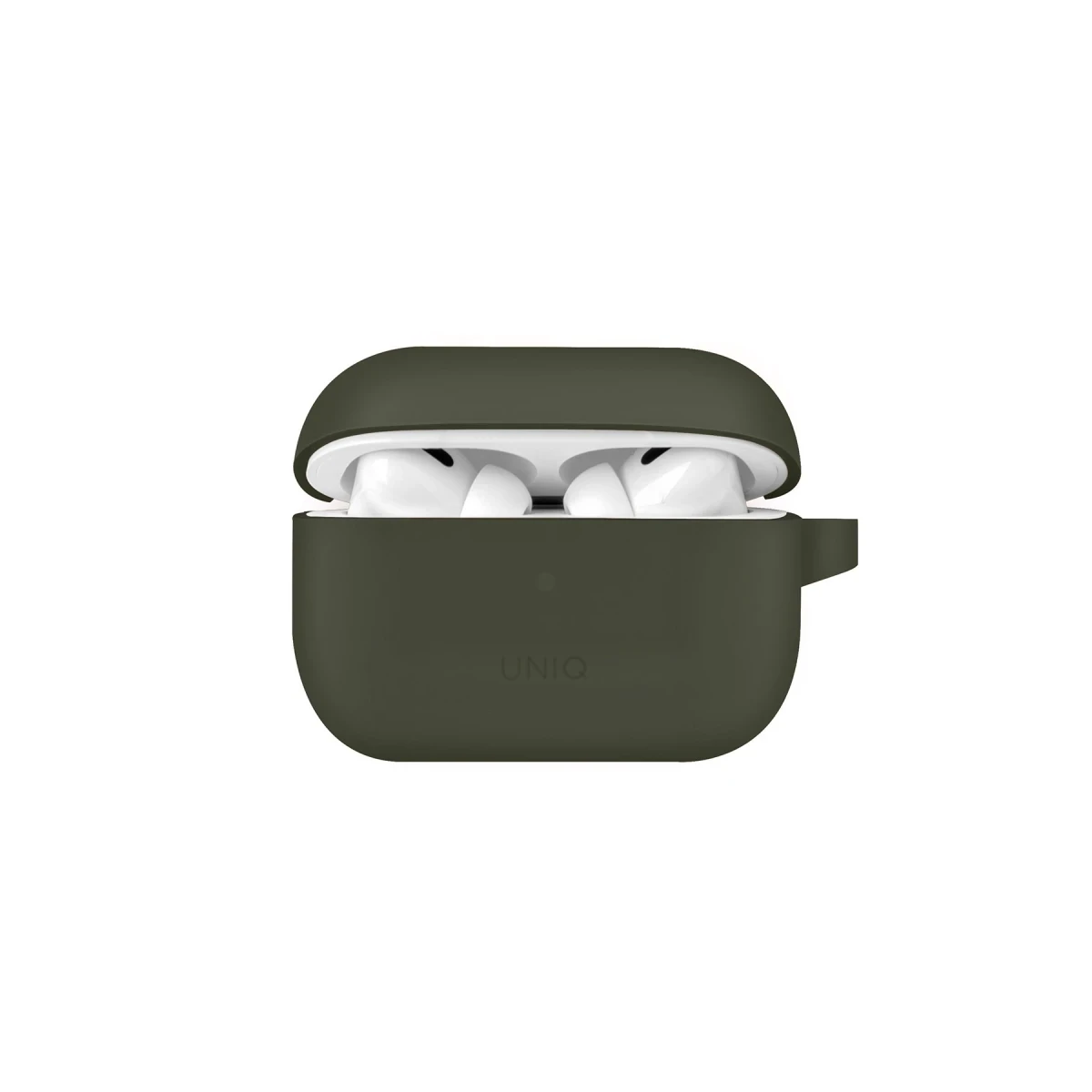 Uniq Apple Airpods Pro 2 (2.nesil) Vencer Silikon Kılıf - Koyu Yeşil