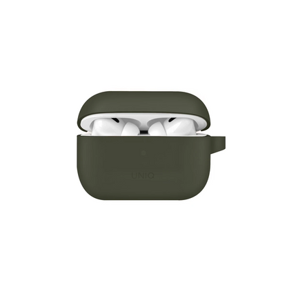 Uniq Apple Airpods Pro 2 (2.nesil) Vencer Silikon Kılıf - Koyu Yeşil
