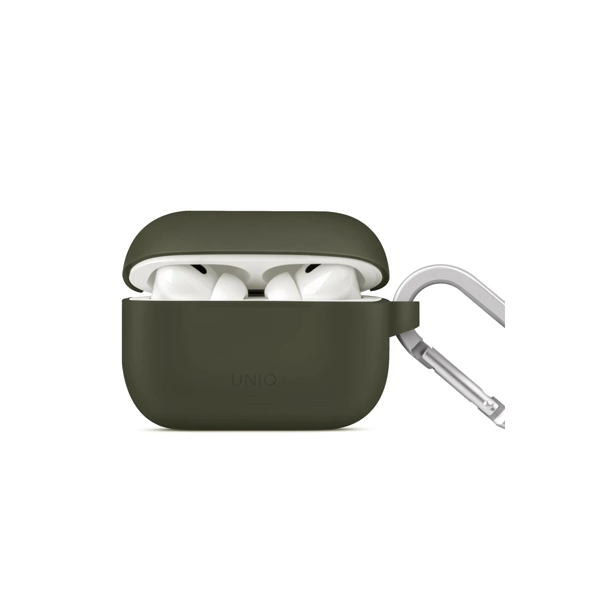 Uniq Apple Airpods Pro 2 (2.nesil) Vencer Silikon Kılıf - Koyu Yeşil