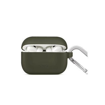 Uniq Apple Airpods Pro 2 (2.nesil) Vencer Silikon Kılıf - Koyu Yeşil